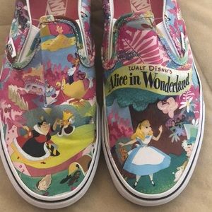 Alice in wonderland vans